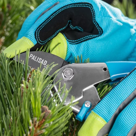 Секатор с наковальней Palisad, 205 мм, усиленный, рукоятки в ПВХ-оболочке, Luxe, 605245 купить в Урае