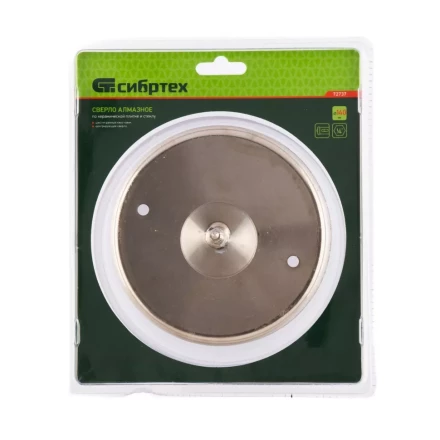 Сверло по керамической плитке и стеклу Сибртех 72737, 140 х 55 мм, шестигранный хвостовик, с центрующим сверлом купить в Урае