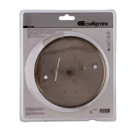 Сверло по керамической плитке и стеклу Сибртех 72737, 140 х 55 мм, шестигранный хвостовик, с центрующим сверлом купить в Урае