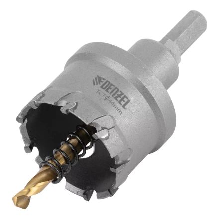 Коронка по металлу твердосплавная, 44 мм Denzel 724014 купить в Урае