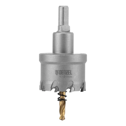 Коронка по металлу твердосплавная, 44 мм Denzel 724014 купить в Урае