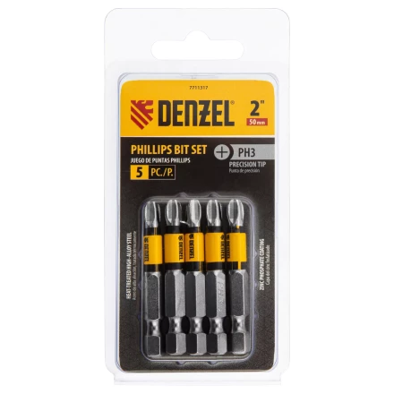 Бита PH3x50, 5 шт. Denzel 7711317 купить в Урае
