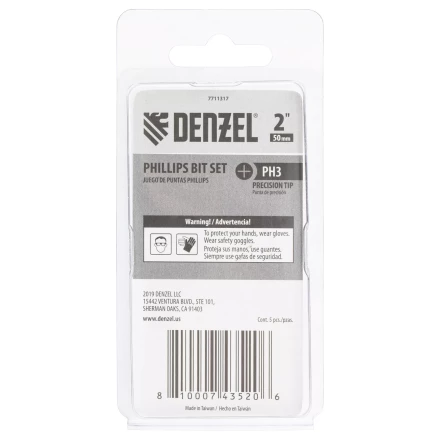 Бита PH3x50, 5 шт. Denzel 7711317 купить в Урае