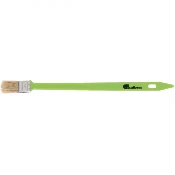 Кисть радиаторная 25 мм натуральная щетина пластиковая ручка Сибртех 83855 купить в Урае