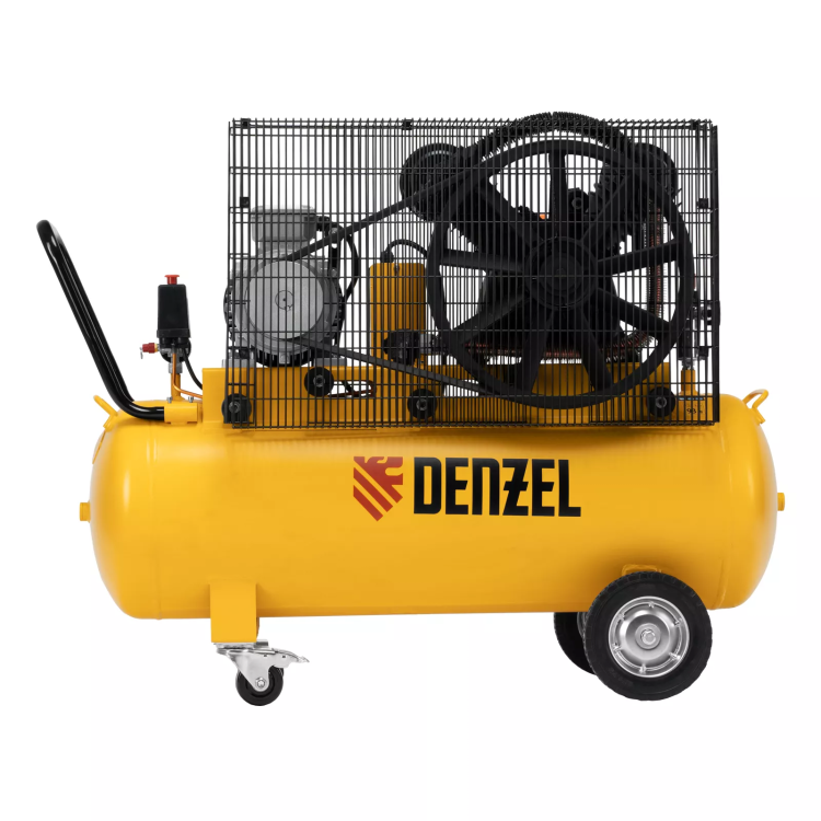 Компрессор воздушный рем. привод Denzel BCV 4000-T/100, 4,0 кВт, 100 литров, 690 л/мин купить в Урае