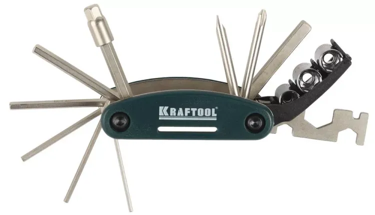 Набор для обслуживания велосипеда KRAFTOOL 26182-H16 купить в Урае