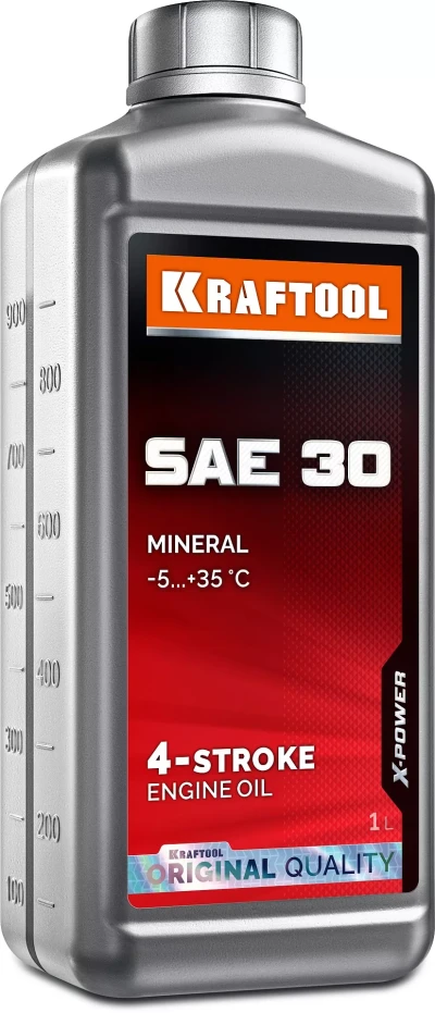 SAE 30 минеральное масло для 4-тактных двигателей 41512-1