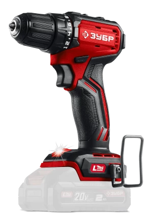 ЗУБР 20 В, 45 Нм, без АКБ (LMS), бесщеточная дрель-шуруповерт (ДБ-45) купить в Урае