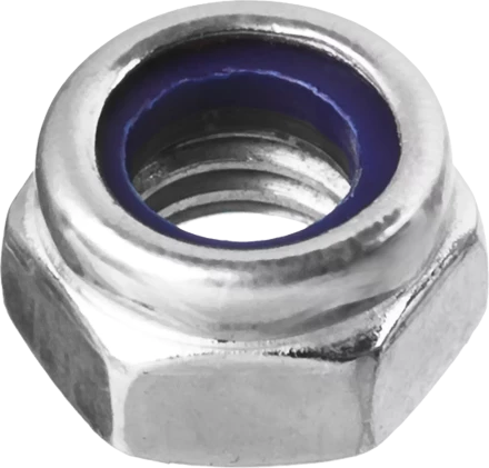 Гайки DIN 985 с нейлоновым кольцом пакет серия ЭКСПЕРТ купить в Урае