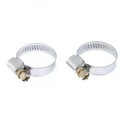 Хомуты металлические стандартное болтовое крепление 25-40мм 2 шт ширина 9мм СИБРТЕХ 47659