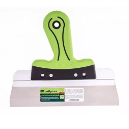 Шпатель фасадный нержавеющая сталь 250 мм, двухкомпонентная ручка  Сибртех 85582