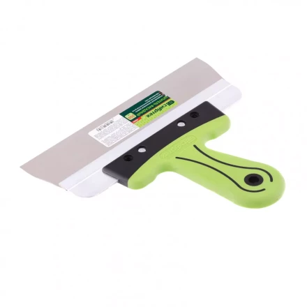 Шпатель фасадный нержавеющая сталь 250 мм, двухкомпонентная ручка  Сибртех 85582 купить в Урае