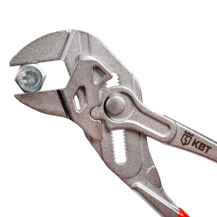 Клещи переставные — гаечный ключ КВТ 180 мм с кнопочной самофиксацией (82147) купить в Урае