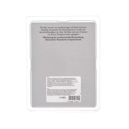 Набор бит торсионных PH2x50 мм для ударных шуруповертов 10 шт. Gross 11493 купить в Урае