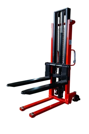 Штабелер гидравлический 2,0 т 3,0 м TOR CTY-EH с раздвижными вилами 1005765 купить в Урае