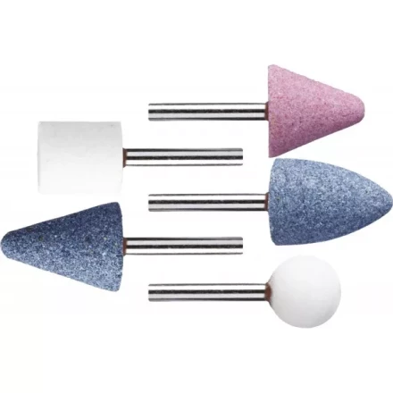 Набор STAYER &quot;MASTER&quot;: Абразивные минишарошки-насадки для гравера и дрели, хвостовик d 3,2мм, 5 предм. 2988-H5 купить в Урае