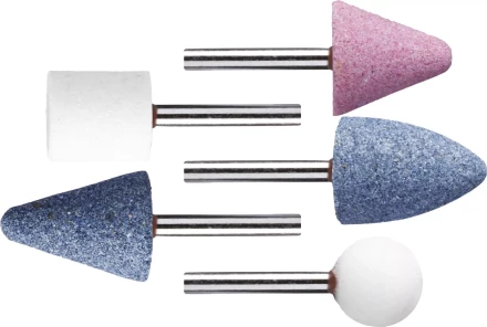 Набор STAYER &quot;MASTER&quot;: Абразивные минишарошки-насадки для гравера и дрели, хвостовик d 3,2мм, 5 предм. 2988-H5 купить в Урае