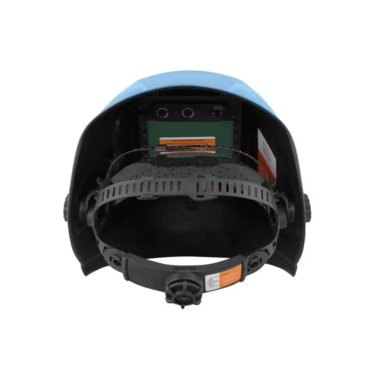 Маска сварщика GEFEST синяя ф-р 9500V FoxWeld без коробки купить в Урае