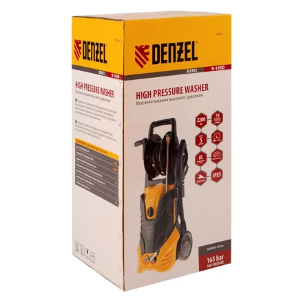 Минимойка-мойка высокого давления DENZEL R-165D с барабаном 58235 купить в Урае