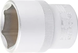 Головка торцевая 17 мм 6-гранная CrV под квадрат 1/2" STELS 13828