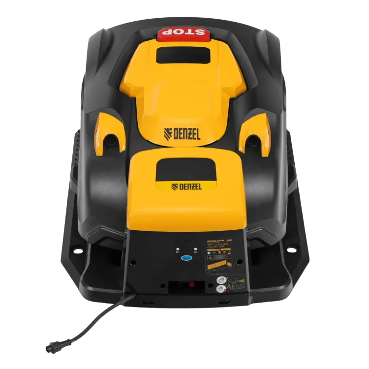 Робот-газонокосилка Grass Master 1000, ультразвуковой датчик, 3 Ач, LCD дисплей, Wi-Fi // Denzel купить в Урае