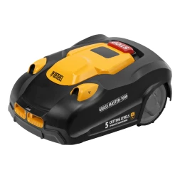 Робот-газонокосилка Grass Master 1000, ультразвуковой датчик, 3 Ач, LCD дисплей, Wi-Fi // Denzel