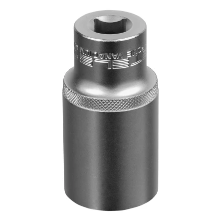 Головка торцевая удлиненная, 32 мм, шестигранная, CrV, под квадрат 1/2 Stels 13886 купить в Урае