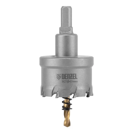 Коронка по металлу твердосплавная, 47 мм Denzel 724015 купить в Урае
