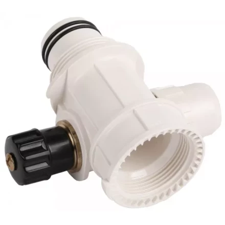 Коллектор ЗУБР &quot;ШиреФит&quot; сборный с вентилем&quot;внутренняя резьба - штуцер с гайкой - штуцер с гайкой&quot;, 32мм-16мм-32мм 51517-32-16-32 купить в Урае