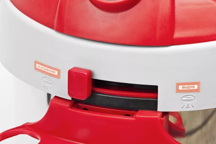 Пылесос ЗУБР сухая и влажная уборка, нержавеющая сталь, усиленное основание, розетка до 2000Вт, 30л, 1400Вт ЗППУ-1400-30 купить в Урае