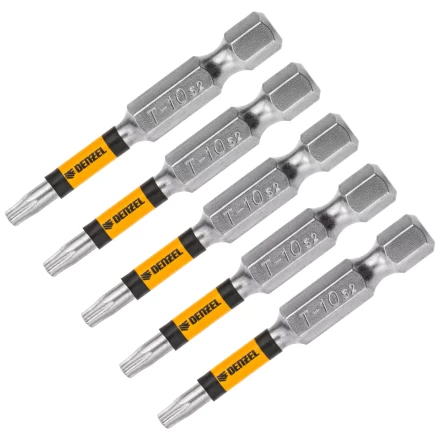 Бита T10x50, 5 шт. Denzel 7711318 купить в Урае