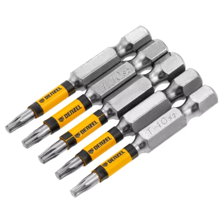 Бита T10x50, 5 шт. Denzel 7711318 купить в Урае