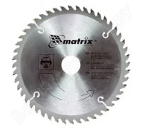 Пильный диск по дереву 255 х 32мм 72 зуба + кольцо 30/32 MATRIX Professional 73243