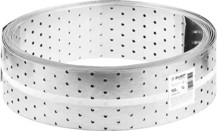 Перфорированная монтажная лента ЗУБР &quot;МАСТЕР&quot;, 100х2,00мм, 10м 310245-100 купить в Урае