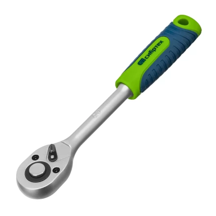 Набор инструментов Сибртех 13394, 1/2&quot;, 1/4&quot;, пластиковый кейс 76 предметов купить в Урае