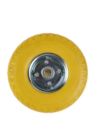 Колесо литое полиуретановое 260 мм PU 1804 с железным ободом (20 мм шариковый подишпник) 1046279 купить в Урае