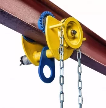 Тележка для тали с цепным приводом GCL610 г-п 10 тонн H=9 метра купить в Урае