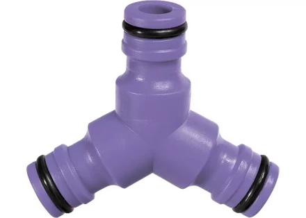 Тройник для разветвления или соединения штуцерный пластмассовый PALISAD 66468 купить в Урае