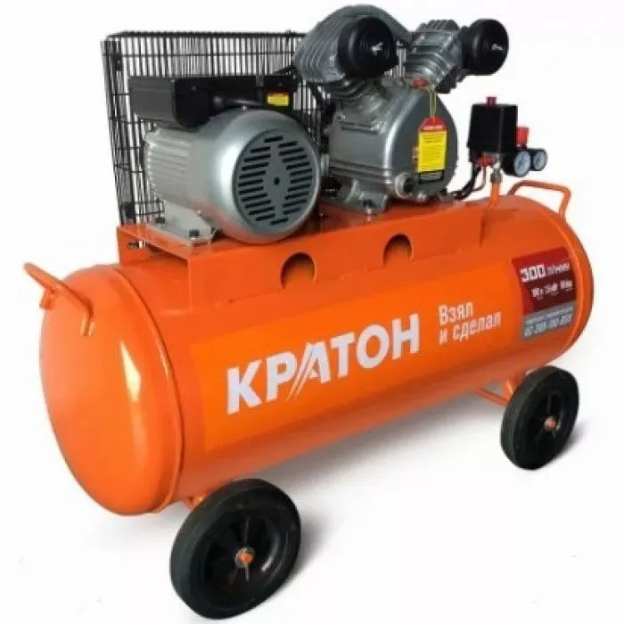 Компрессор масляный поршневой ременной Кратон AC-300-100-BDV 3 01 01 039 купить в Урае