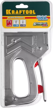 Стальной рессорный степлер 53(6-16мм)/300/500, KRAFTOOL 3180 купить в Урае