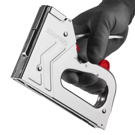 Стальной рессорный степлер 53(6-16мм)/300/500, KRAFTOOL 3180 купить в Урае