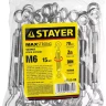Талреп DIN 1480, крюк-кольцо, оцинкованный, М6, 15 шт, STAYER Master 30515-06 30515-06 купить в Урае