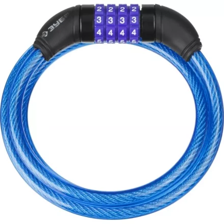 Замок ЗУБР &quot;ПРОФЕССИОНАЛ&quot;, тросовый, кодовый, с изменяемым кодом, длина троса - 1200мм, d 10мм 37262-120 купить в Урае