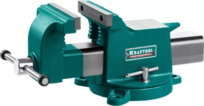Тиски KRAFTOOL STEEL стальные 32701-125