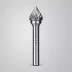 Зубр Твердосплавная борфреза J - зенкер с вершиной 60°, 12 х 10 мм (28808-12-10) купить в Урае