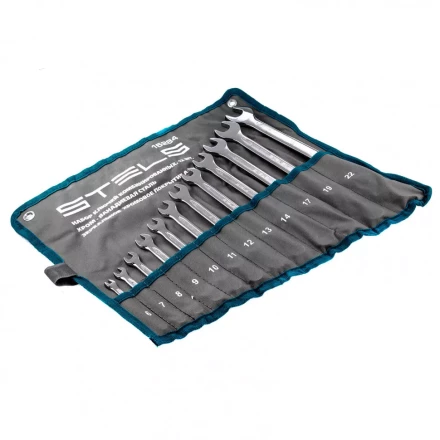 Набор ключей комбинированных 12 шт 6-22 мм, антислип Stels 15284 купить в Урае