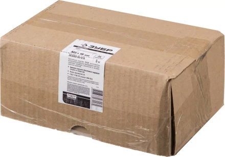 Болт ЗУБР &quot;МАСТЕР&quot; с шестигранной головкой, ГОСТ 7798-70, класс прочности 5.8, оцинкованный, M5x16мм, 5кг 303080-05-016 купить в Урае