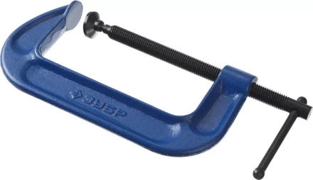 Струбцина  ЗУБР &quot;ПРОФЕССИОНАЛ&quot; тип &quot;G&quot;, корпус - ковкий чугун. 150мм 32245-150_z01 купить в Урае