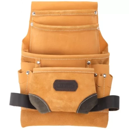 Сумка KRAFTOOL поясная для инструментов, натуральная кожа, 10 карманов 1-38531 купить в Урае