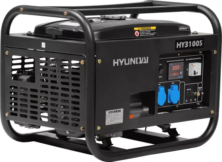 Бензогенератор Hyundai HY 3100S купить в Урае